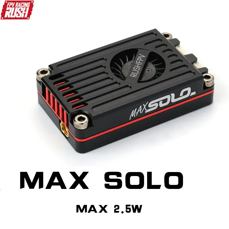 RUSHFPV RUSH MAX SOLO 2.5W VTX - огляд і ціна Rushfpv Rush Max Solo 5.8G 2.5W Vtx